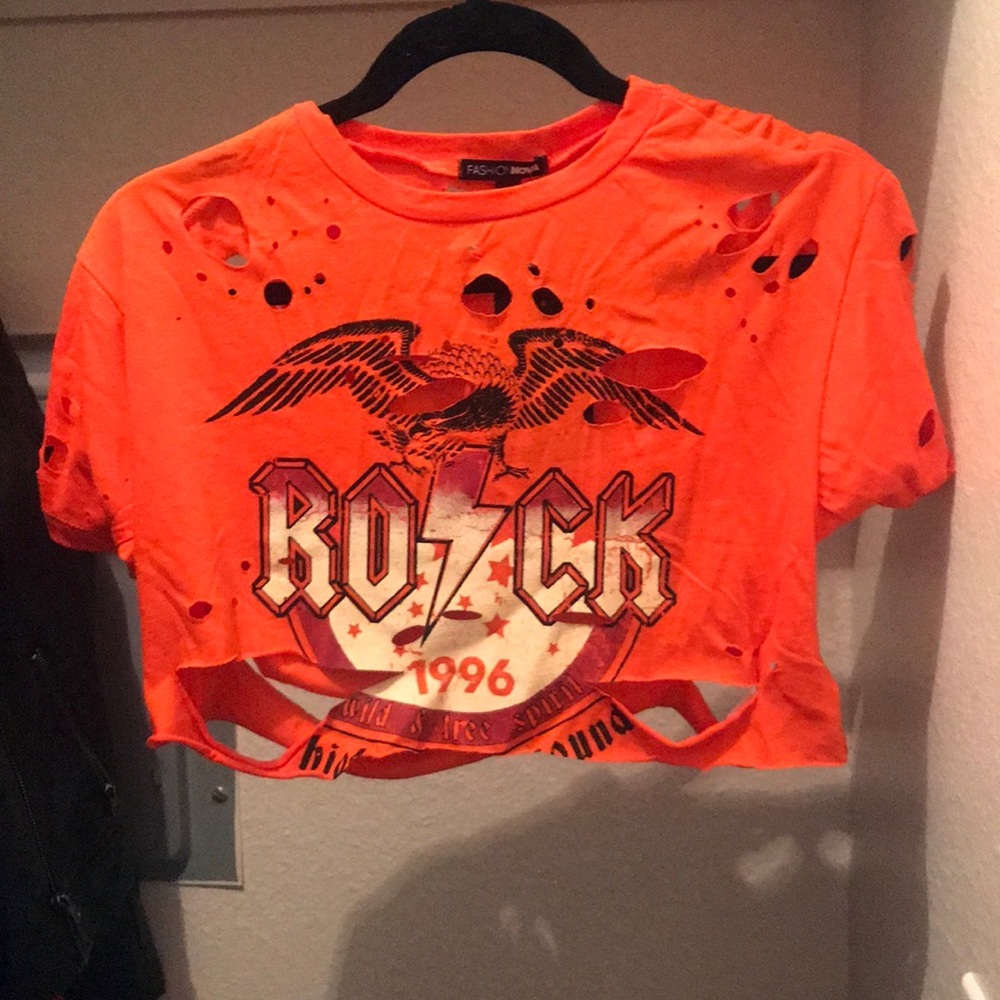 Rock crop top